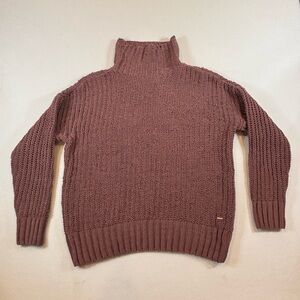 PINK Victoria's Secret Mauve Turtleneck  Sweater Size S